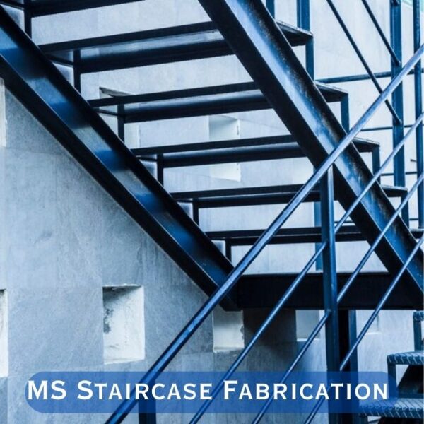 MS Staircase Fabrication by JMT Manufacture | Custom and Durable